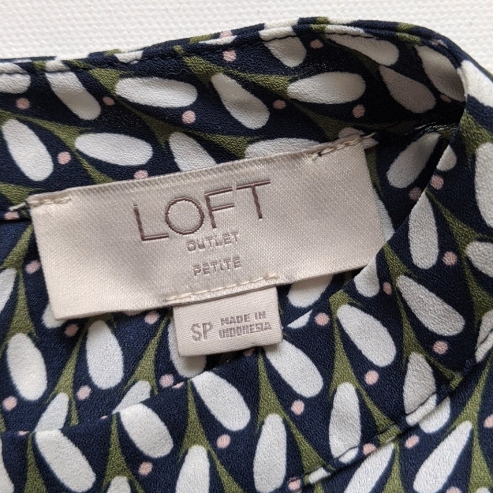 Loft Outlet patterned blouse - Picture 5 of 5